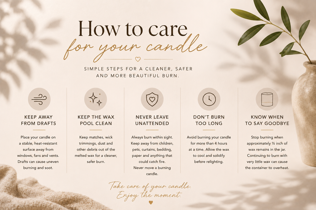 How To Care For Your Faith Flame Candle
